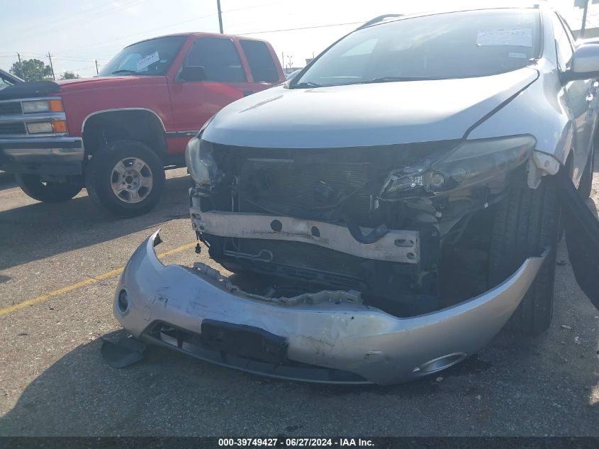 2009 Nissan Murano S/Sl VIN: JN8AZ18U09W002594 Lot: 39749427