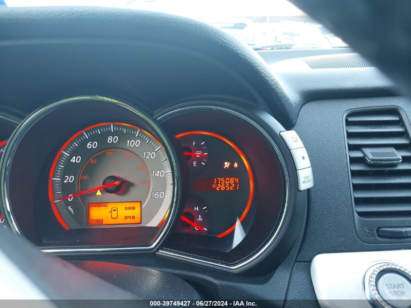 2009 Nissan Murano S/Sl VIN: JN8AZ18U09W002594 Lot: 39749427