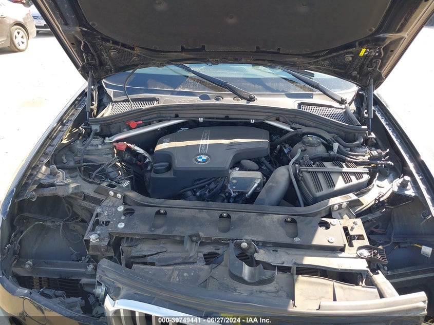 2017 BMW X3 Sdrive28I VIN: 5UXWZ7C30H0V89513 Lot: 39749441