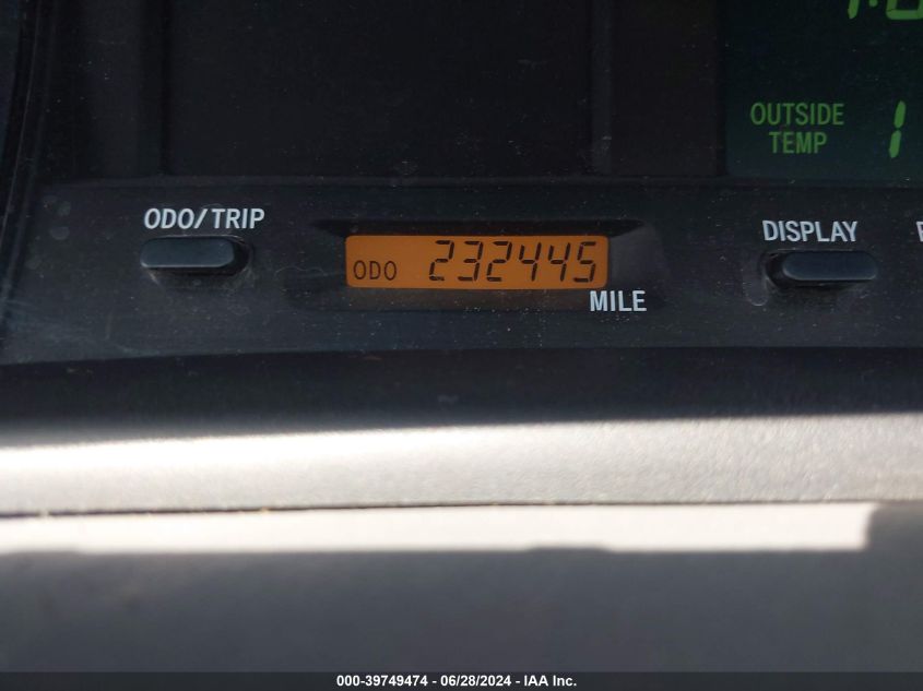 2000 Toyota Avalon Xls VIN: 4T1BF28B5YU020432 Lot: 39749474