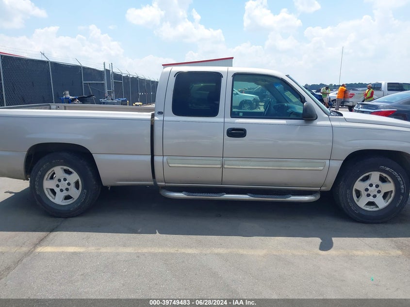 2005 Chevrolet Silverado 1500 Ls VIN: 1GCEC19Z45Z196855 Lot: 39749483