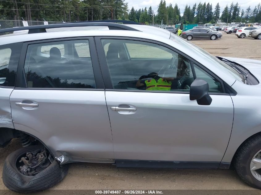 2016 Subaru Forester 2.5I VIN: JF2SJABC8GH435090 Lot: 39749487