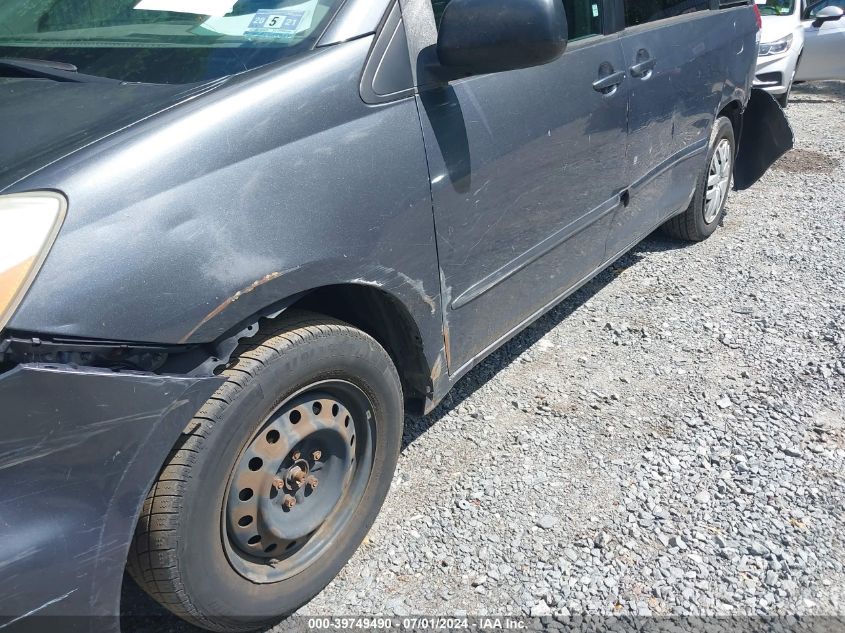 2006 Toyota Sienna Le VIN: 5TDZA23C56S456913 Lot: 39749490