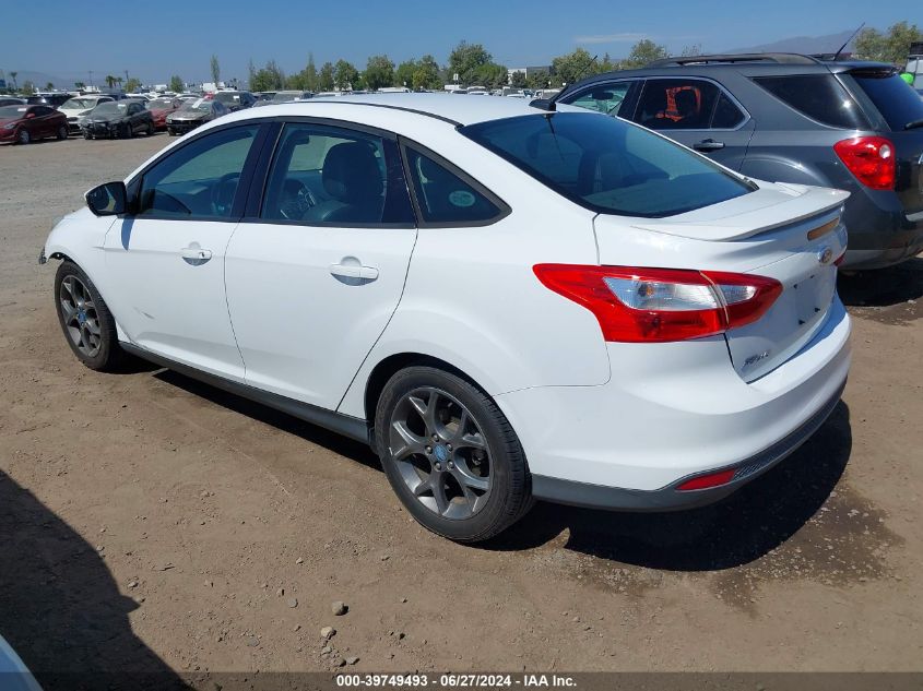 2013 Ford Focus Se VIN: 1FADP3F26DL272005 Lot: 39749493