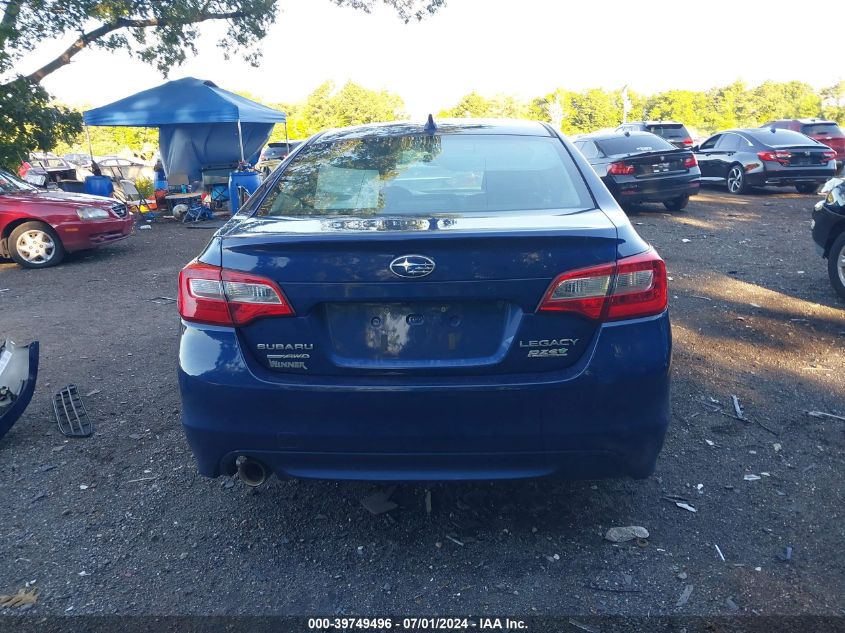 2017 Subaru Legacy 2.5I Sport VIN: 4S3BNAR68H3063154 Lot: 39749496