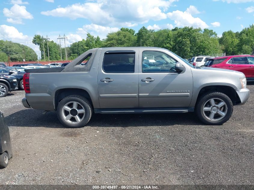 2007 Chevrolet Avalanche 1500 Lt VIN: 3GNFK123X7G272666 Lot: 39749497