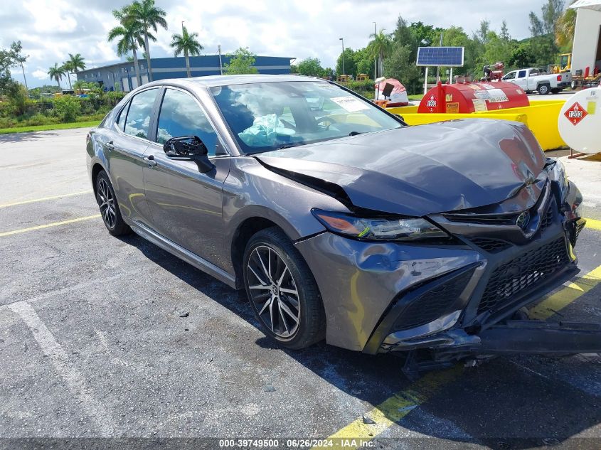 4T1G11AK8NU677956 | 2022 TOYOTA CAMRY