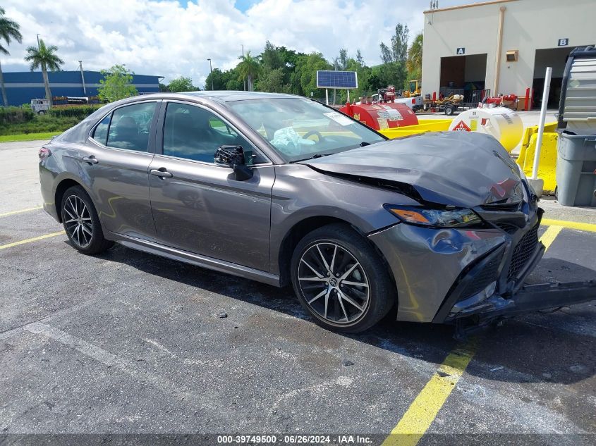 4T1G11AK8NU677956 | 2022 TOYOTA CAMRY