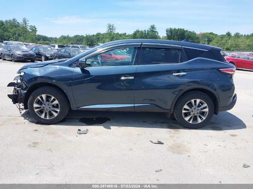 2018 Nissan Murano S VIN: 5N1AZ2MH5JN119670 Lot: 39749518