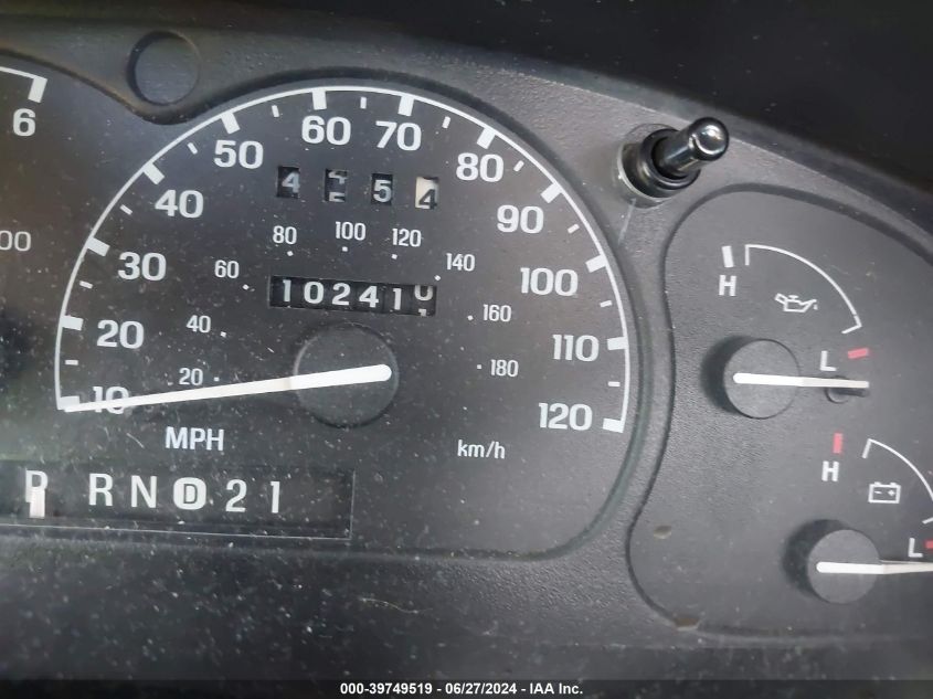 2001 Ford Ranger VIN: 1FTYR10D21TA92276 Lot: 39749519
