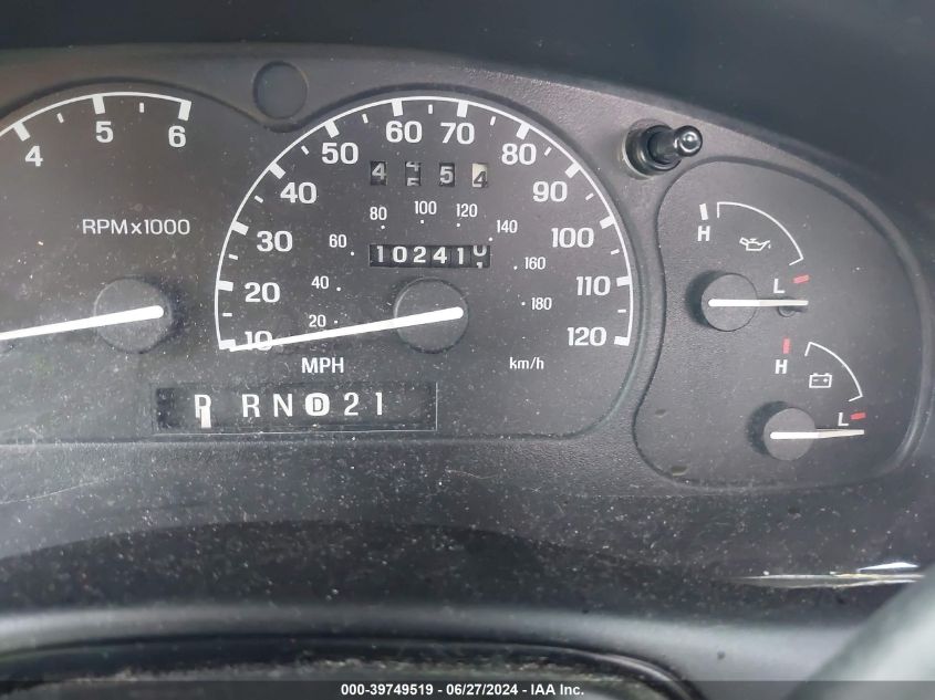 2001 Ford Ranger VIN: 1FTYR10D21TA92276 Lot: 39749519