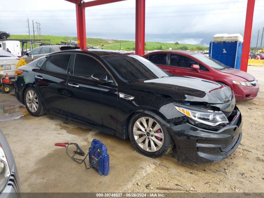 2016 Kia Optima Ex VIN: 5XXGU4L31GG093152 Lot: 39749527