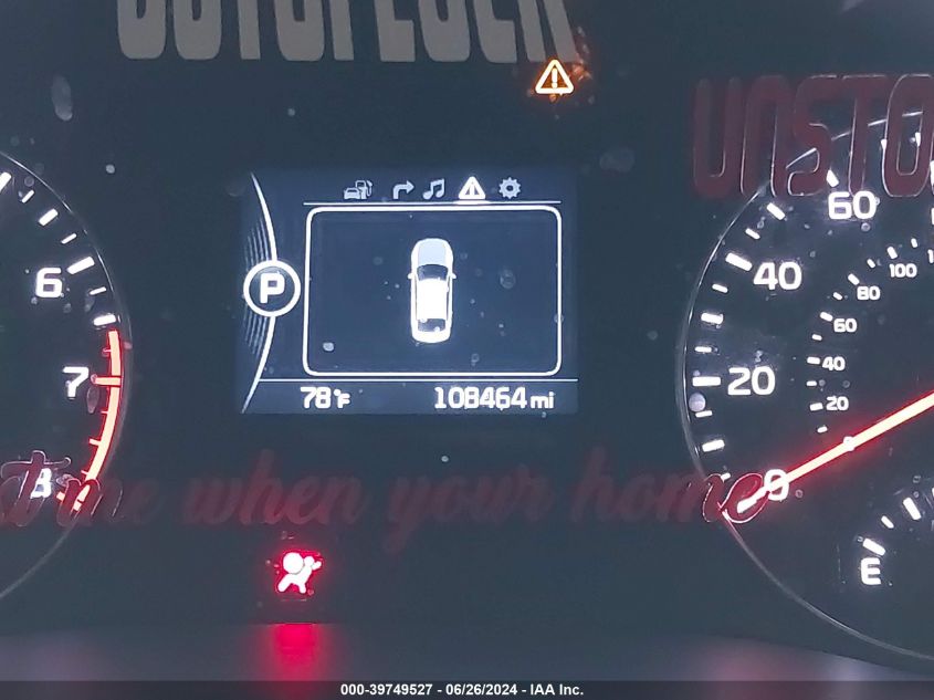 2016 Kia Optima Ex VIN: 5XXGU4L31GG093152 Lot: 39749527