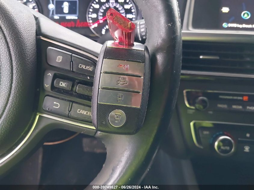 2016 Kia Optima Ex VIN: 5XXGU4L31GG093152 Lot: 39749527