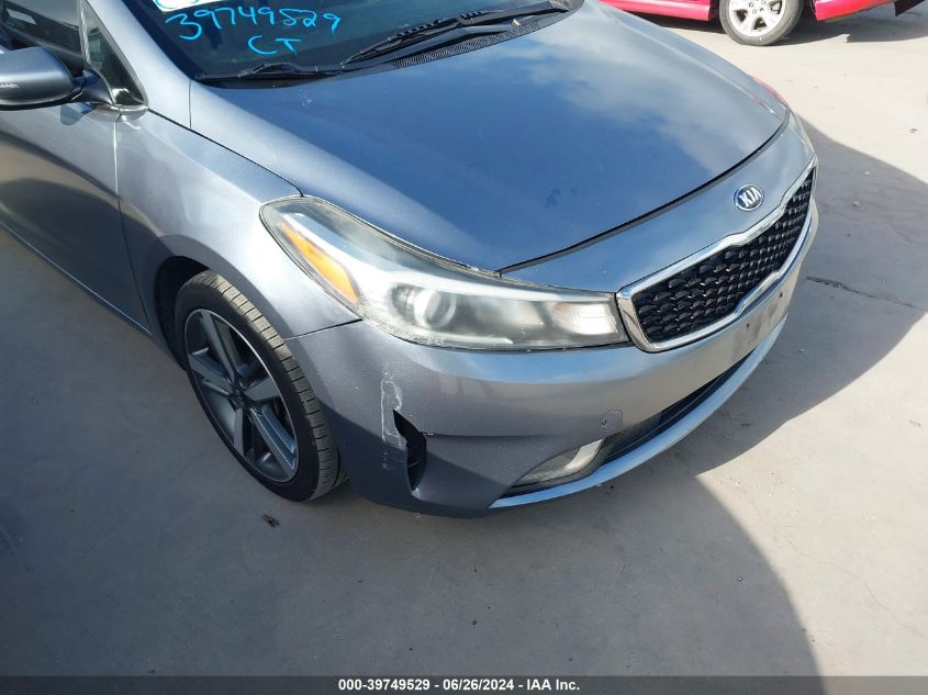 2017 Kia Forte Ex VIN: 3KPFL4A88HE071138 Lot: 39749529