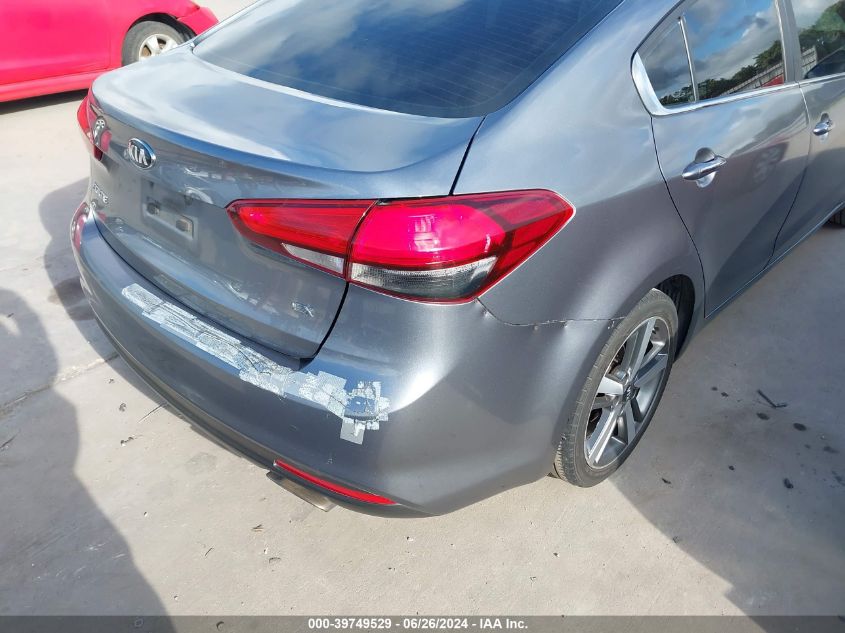 2017 Kia Forte Ex VIN: 3KPFL4A88HE071138 Lot: 39749529