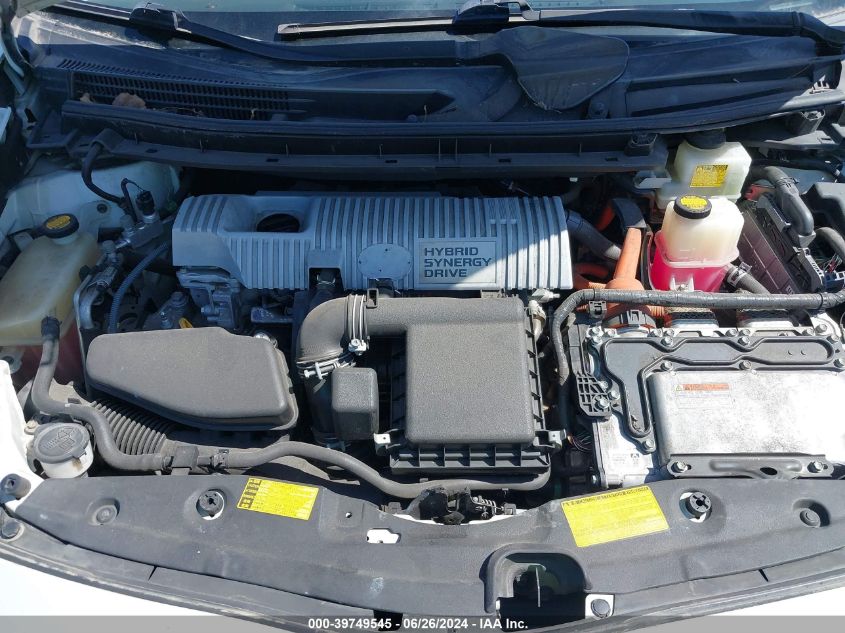 2011 Toyota Prius Two VIN: JTDKN3DU5B1474502 Lot: 39749545