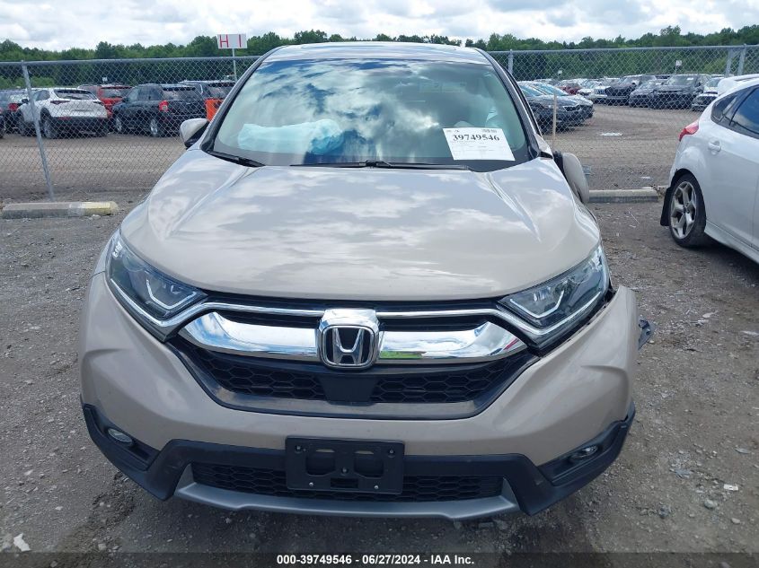 2019 Honda Cr-V Ex VIN: 2HKRW2H52KH612935 Lot: 39749546