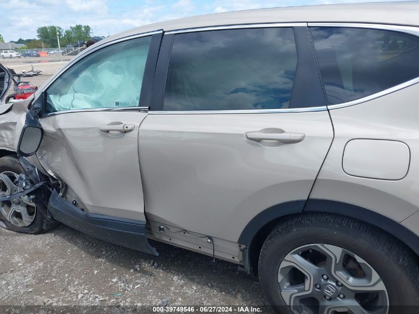 2019 Honda Cr-V Ex VIN: 2HKRW2H52KH612935 Lot: 39749546