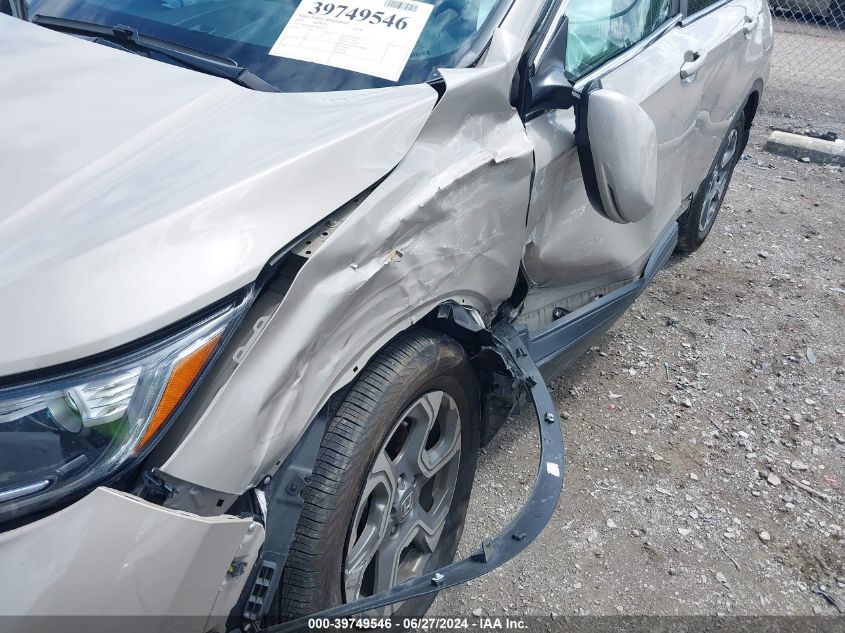 2019 Honda Cr-V Ex VIN: 2HKRW2H52KH612935 Lot: 39749546