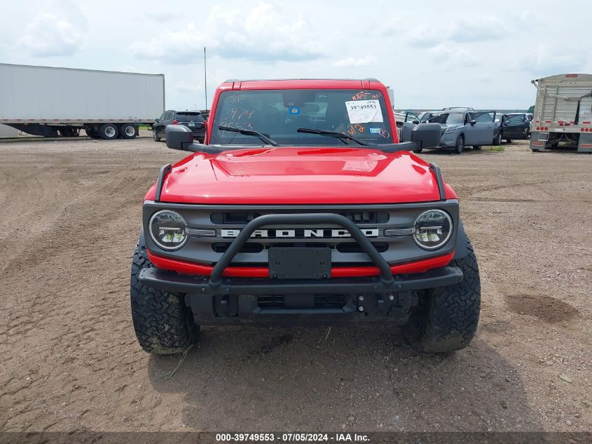 2022 Ford Bronco Big Bend VIN: 1FMDE5BH8NLA94178 Lot: 39749553