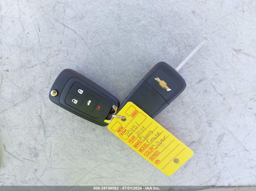 2014 Chevrolet Cruze 1Lt Auto VIN: 1G1PC5SB0E7262447 Lot: 39749562