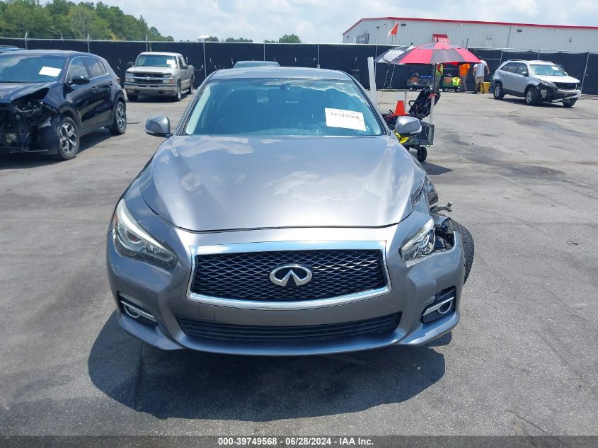 2014 Infiniti Q50 Premium VIN: JN1BV7AP8EM691862 Lot: 39749568