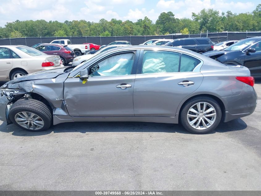 2014 Infiniti Q50 Premium VIN: JN1BV7AP8EM691862 Lot: 39749568