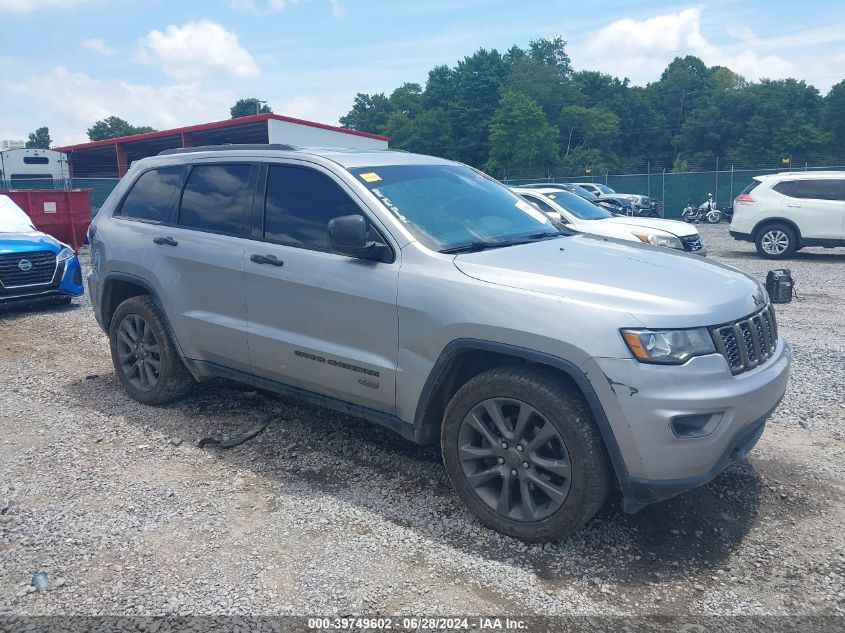 2017 Jeep Grand Cherokee, 75T...