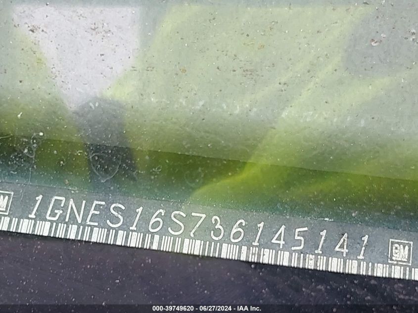 2003 Chevrolet Trailblazer Ext Lt VIN: 1GNES16S736145141 Lot: 39749620