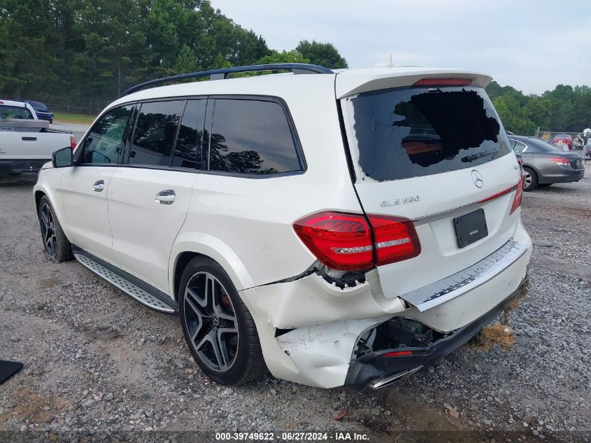 2018 Mercedes-Benz Gls 550 4Matic VIN: 4JGDF7DE9JB015824 Lot: 39749622