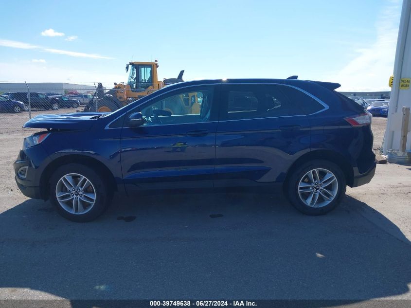 2016 Ford Edge Sel VIN: 2FMPK4J98GBB50598 Lot: 39749638