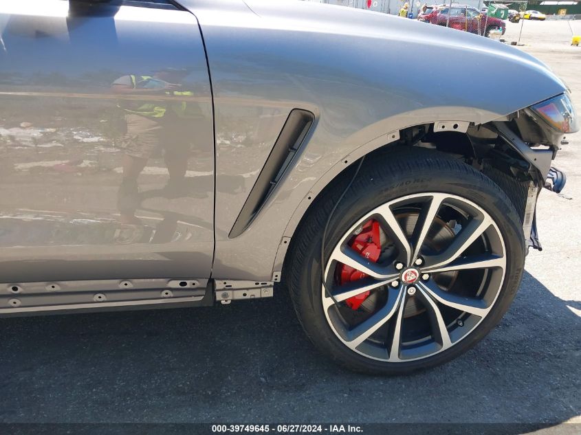 2020 Jaguar F-Pace Svr P550 Awd Automatic VIN: SADCZ2EE4LA629962 Lot: 39749645