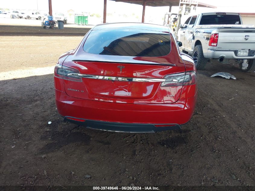 2014 Tesla Model S VIN: 5YJSA1H11EFP49004 Lot: 39749646