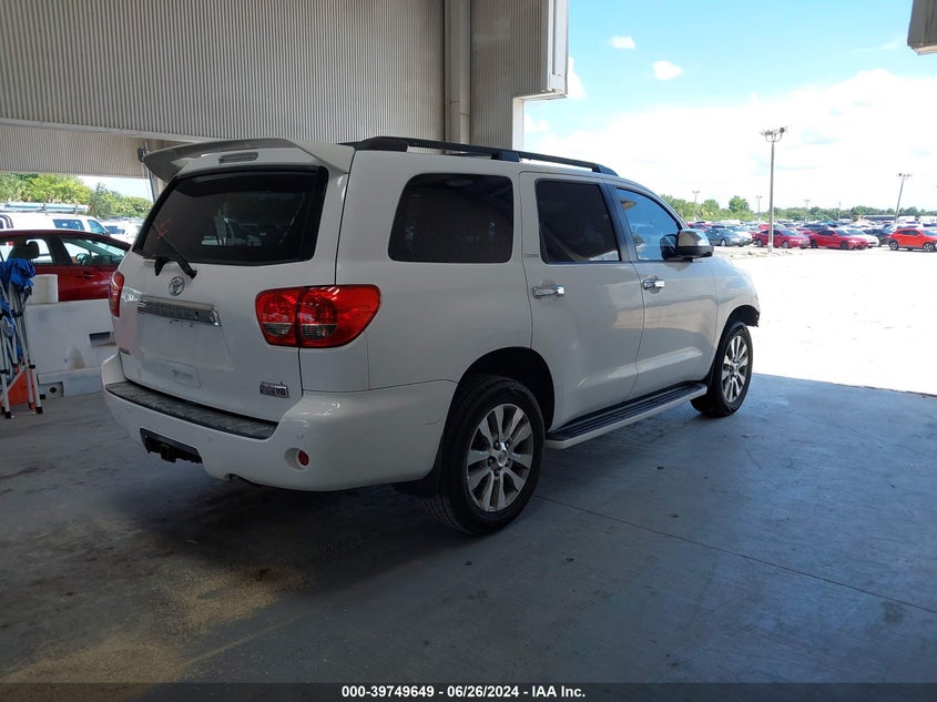 2008 Toyota Sequoia Limited 5.7L V8 VIN: 5TDBY68A38S002920 Lot: 39749649
