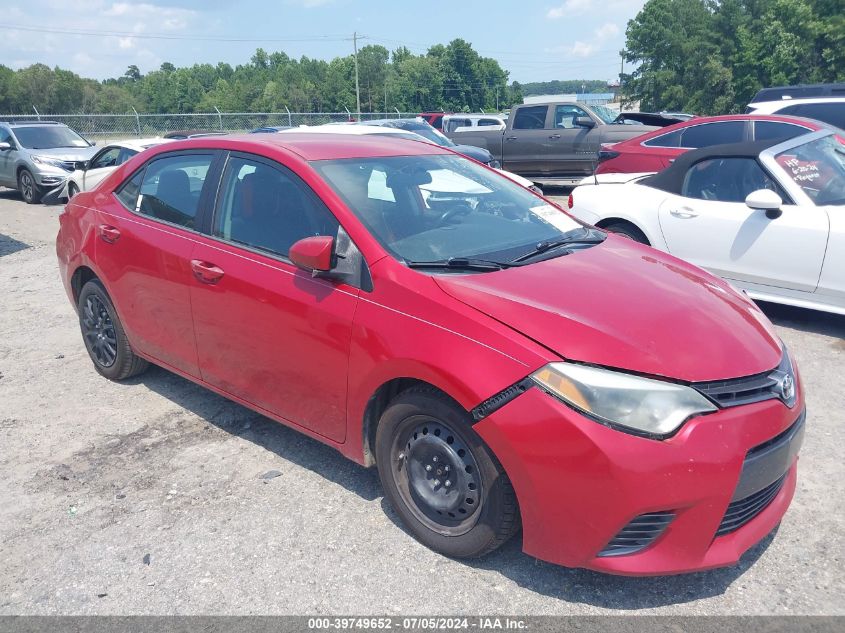 2015 TOYOTA COROLLA L/LE/LE PLS/PRM/S/S PLS - 2T1BURHE7FC340262