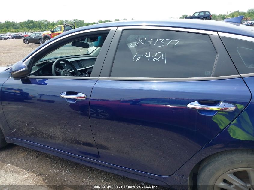 2020 Kia Optima Lx VIN: 5XXGT4L33LG410703 Lot: 39749658