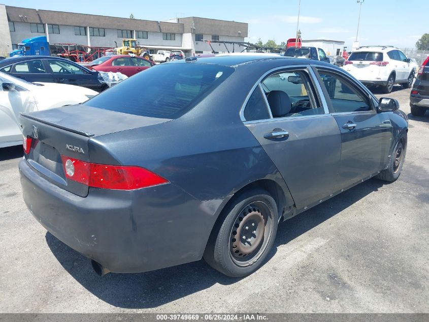 2005 Acura Tsx VIN: JH4CL968X5C021884 Lot: 39749669