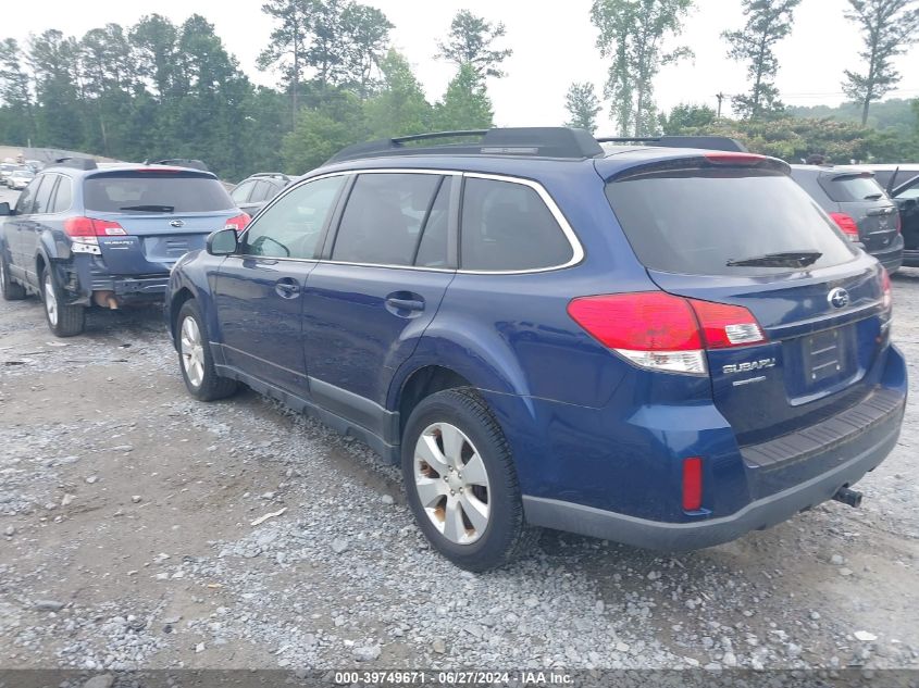 2011 Subaru Outback VIN: 4S4BRBGT7B3415426 Lot: 39749671