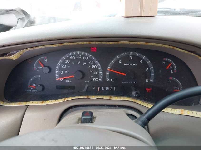 2002 Ford Expedition Eddie Bauer VIN: 1FMRU17L62LA61321 Lot: 39749683