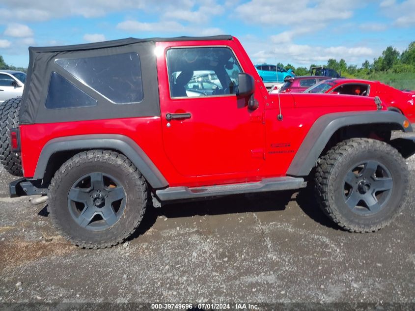 2014 Jeep Wrangler Sport VIN: 1C4AJWAG3EL319799 Lot: 39749696