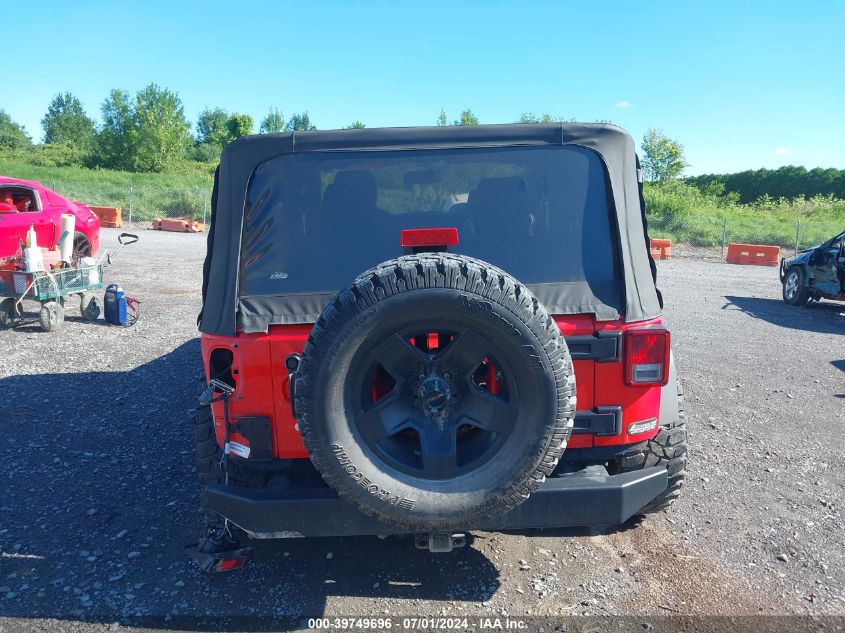 2014 Jeep Wrangler Sport VIN: 1C4AJWAG3EL319799 Lot: 39749696