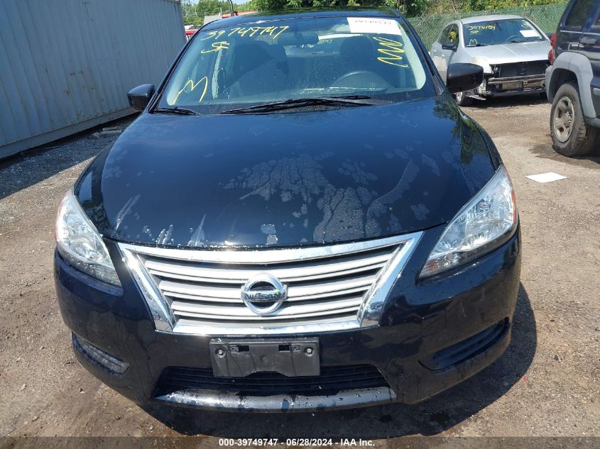 3N1AB7AP6EL676727 2014 Nissan Sentra Sv