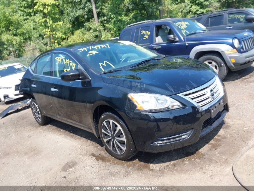 3N1AB7AP6EL676727 2014 Nissan Sentra Sv