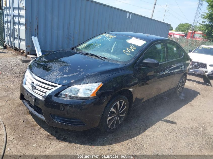 3N1AB7AP6EL676727 2014 Nissan Sentra Sv