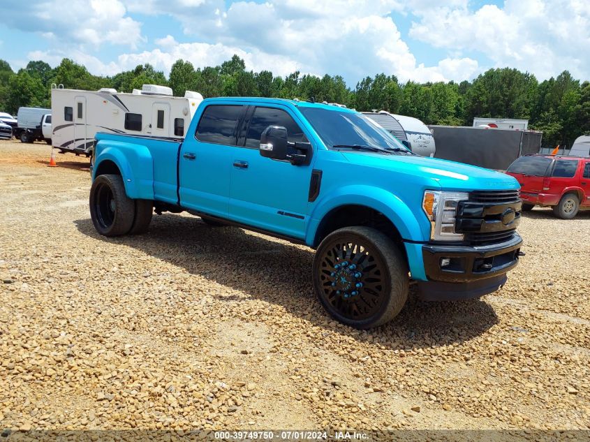 2019 Ford F-450 Lariat VIN: 1FT8W4DT1KEE08252 Lot: 39749750