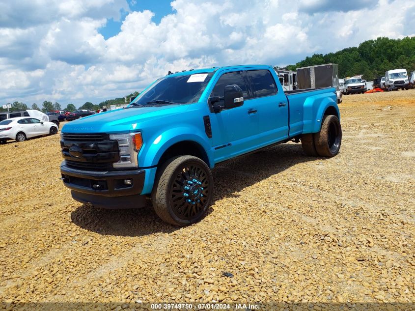 2019 Ford F-450 Lariat VIN: 1FT8W4DT1KEE08252 Lot: 39749750