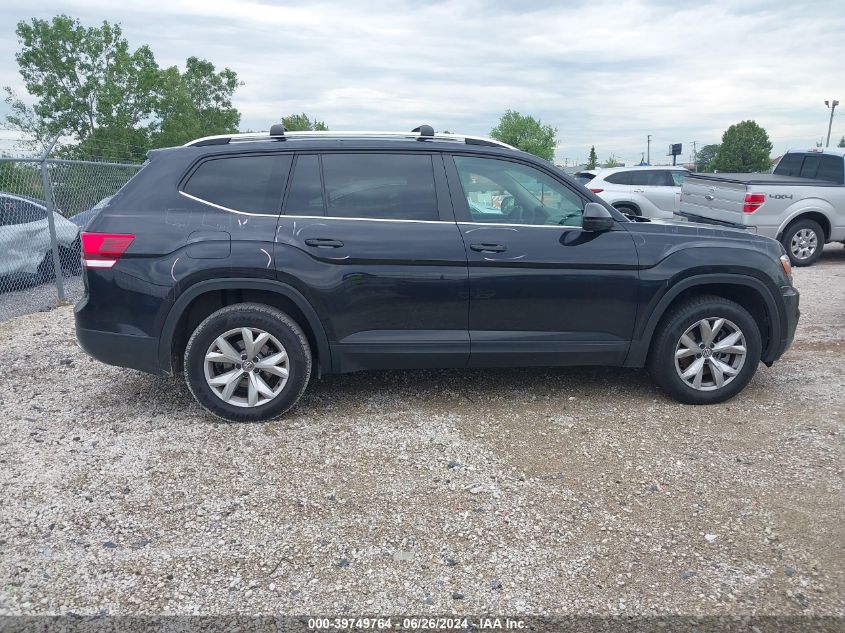 2018 Volkswagen Atlas 2.0T Se/2.0T Se W/Technology VIN: 1V2DP2CA6JC593908 Lot: 39749764