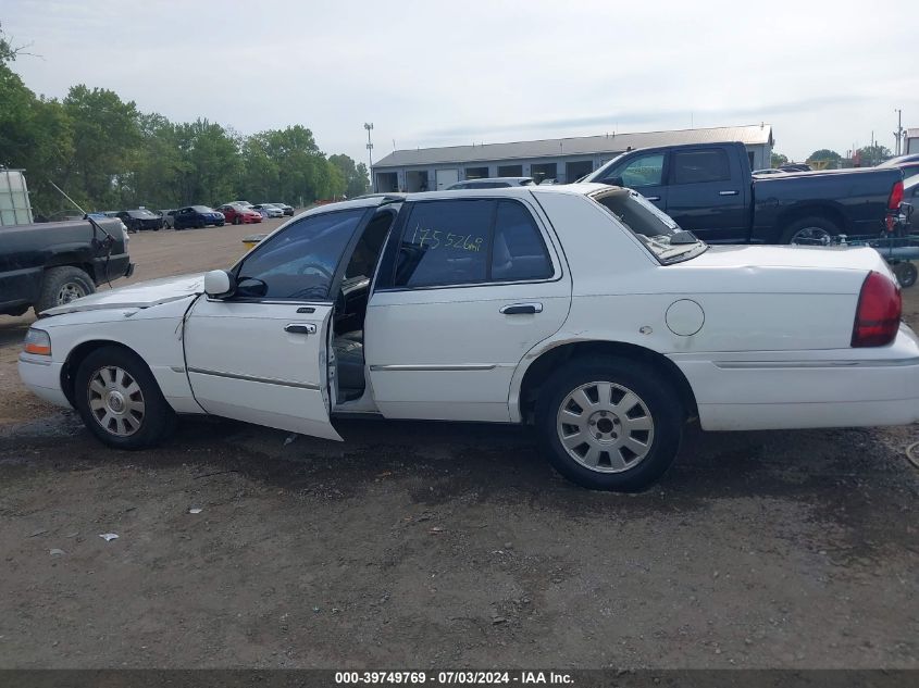 2003 Mercury Grand Marquis Ls VIN: 2MEFM75W03X631808 Lot: 39749769