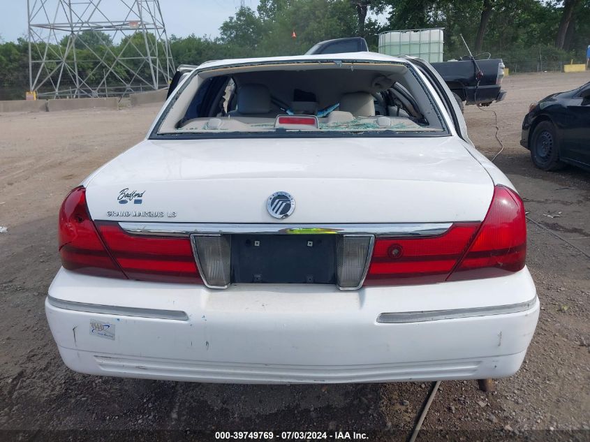 2003 Mercury Grand Marquis Ls VIN: 2MEFM75W03X631808 Lot: 39749769